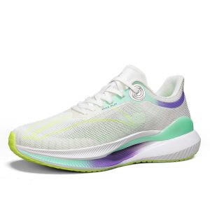 New hot-selling comfortable and versatile breathable sports sneakers for men running shoes women's shoes non-slip large size white running shoes