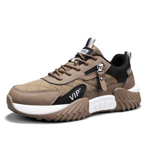 Fashion casual shoes for men, trendy and versatile, non-slip, large size, new hot-selling sports running, daily comfort