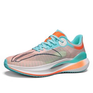 New hot-selling comfortable and versatile breathable sports sneakers for men running shoes women's shoes non-slip large size white running shoes