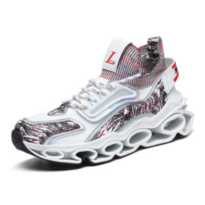 Sneakers, men's all-season casual running shoes, breathable running shoes, new explosive thick-soled versatile training shoes
