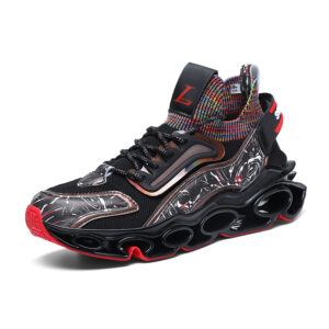Sneakers, men's all-season casual running shoes, breathable running shoes, new explosive thick-soled versatile training shoes